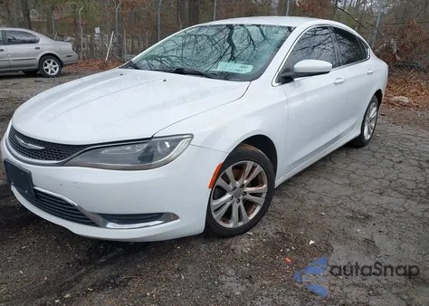 2015 Chrysler 200 Limited из США, поврежденный, VIN 1C3CCCAB9FN746176